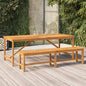 Garden Bench 80 Cm Solid Wood Acacia