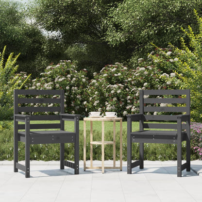 Garden Chairs 2 Pcs Solid Wood Pine