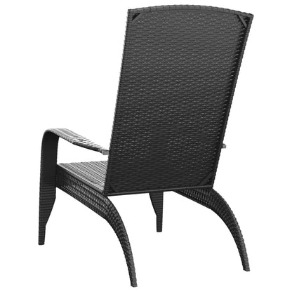 Garden Adirondack Chair Poly Rattan