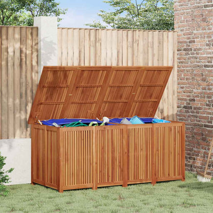 Garden Storage Box Solid Wood Acacia