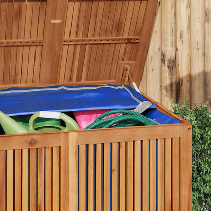 Garden Storage Box Solid Wood Acacia