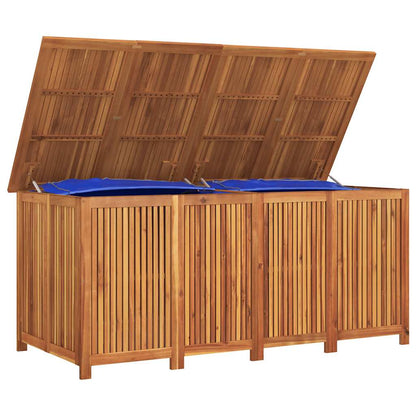 Garden Storage Box Solid Wood Acacia