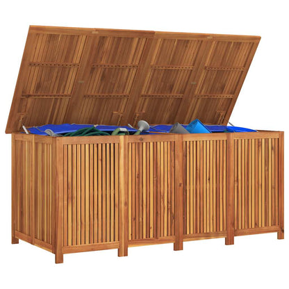 Garden Storage Box Solid Wood Acacia