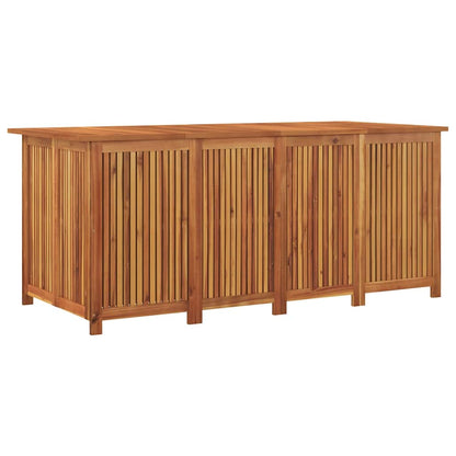 Garden Storage Box Solid Wood Acacia