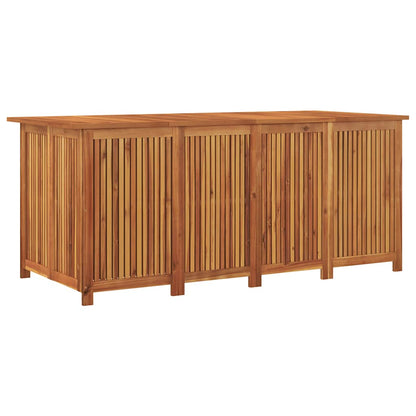 Garden Storage Box Solid Wood Acacia
