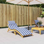 Sun Lounger Cushion 186X58X4Cm Oxford Fabric