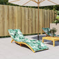 Sun Lounger Cushion 200X50X3Cm Oxford Fabric