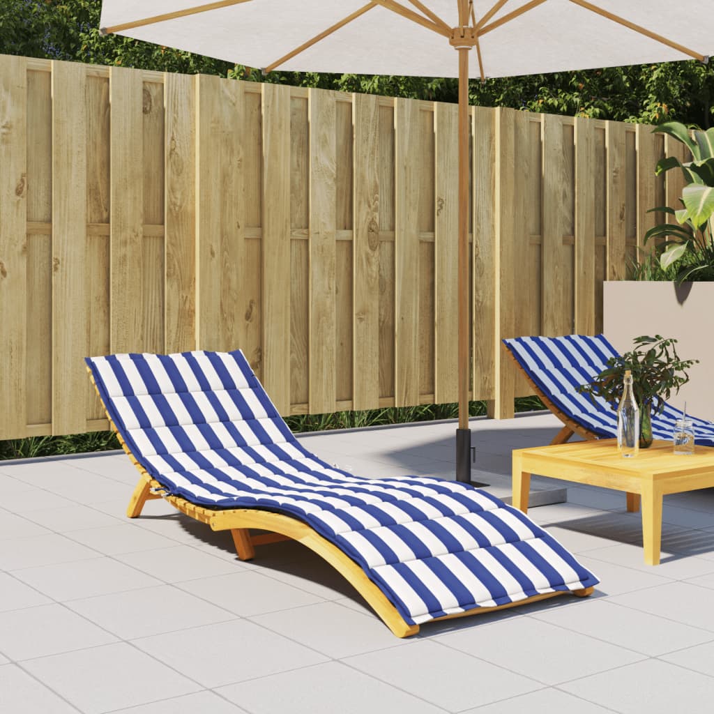 Sun Lounger Cushion 200X50X3Cm Oxford Fabric