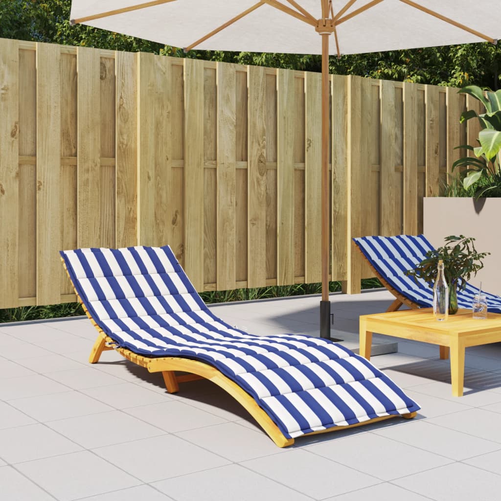 Sun Lounger Cushion 200X50X3Cm Oxford Fabric