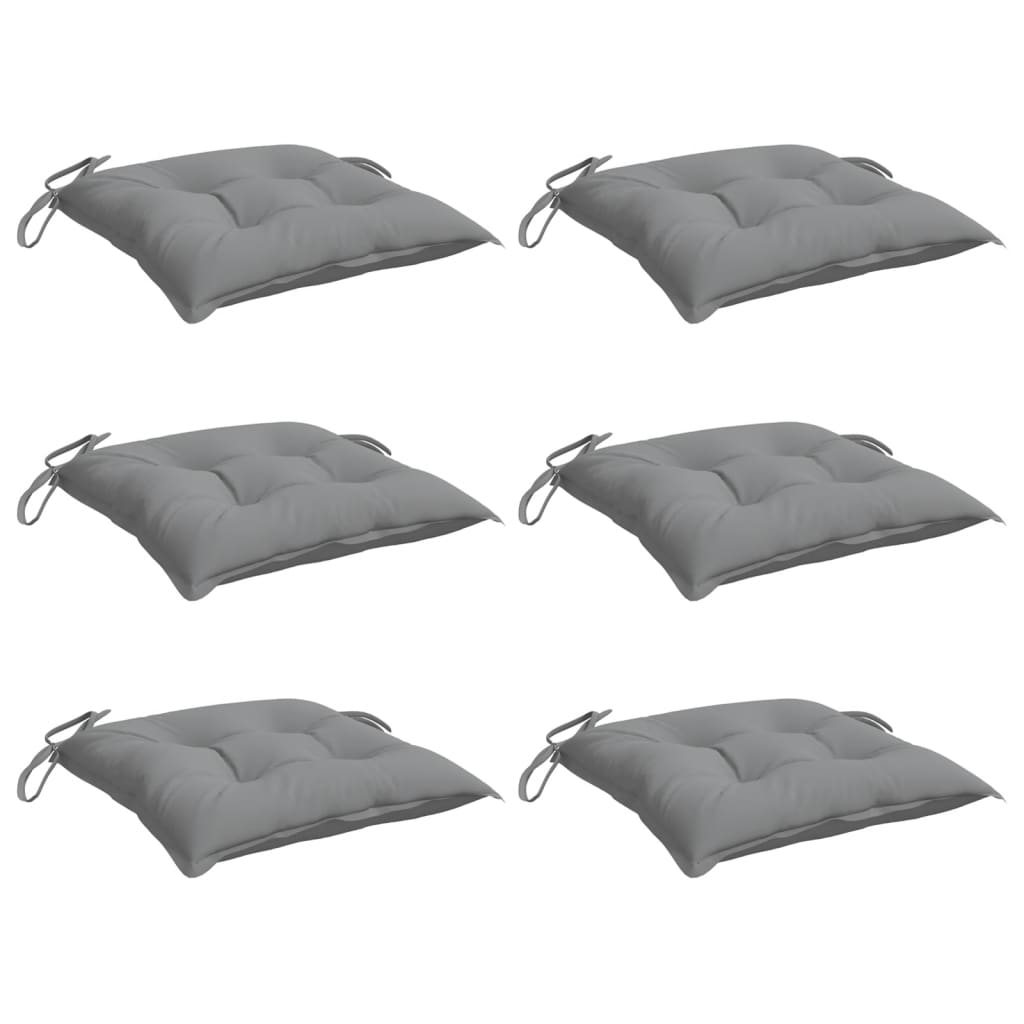 Chair Cushions 6 Pcs Oxford Fabric