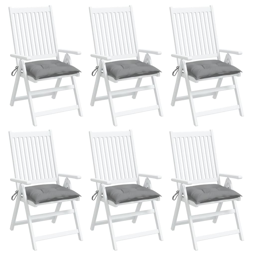 Chair Cushions 6 Pcs Oxford Fabric