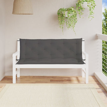 Garden Bench Cushions 2Pcs Oxford Fabric