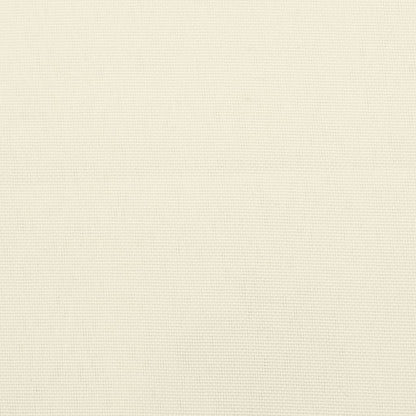 Garden Bench Cushions 2 Pcs White Oxford Fabric