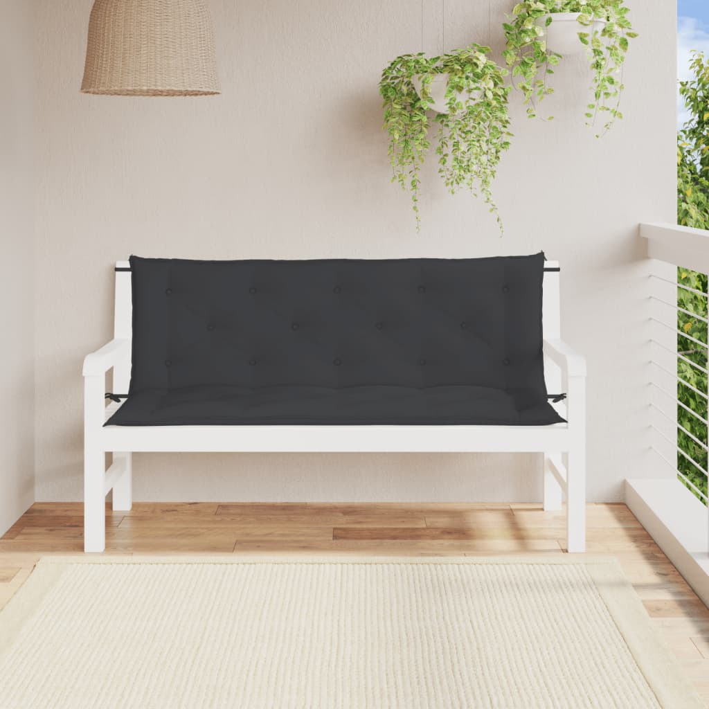 Garden Bench Cushions 2Pcs Oxford Fabric