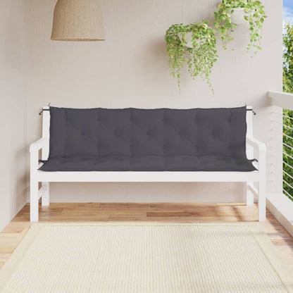 Garden Bench Cushions 2Pcs Oxford Fabric
