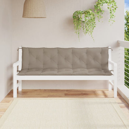Garden Bench Cushions 2Pcs Oxford Fabric