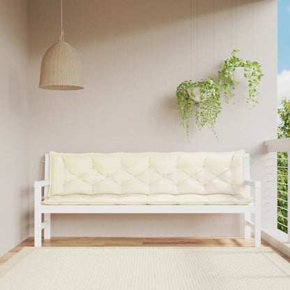 Garden Bench Cushions 2Pcs Oxford Fabric