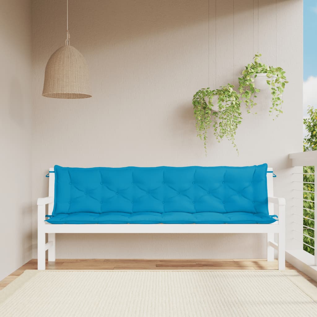 Garden Bench Cushions 2Pcs Oxford Fabric