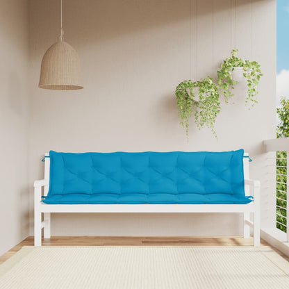 Garden Bench Cushions 2Pcs Oxford Fabric