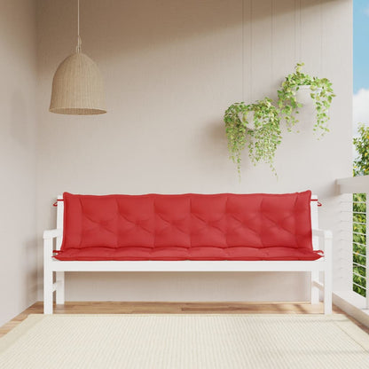 Garden Bench Cushions 2Pcs Oxford Fabric