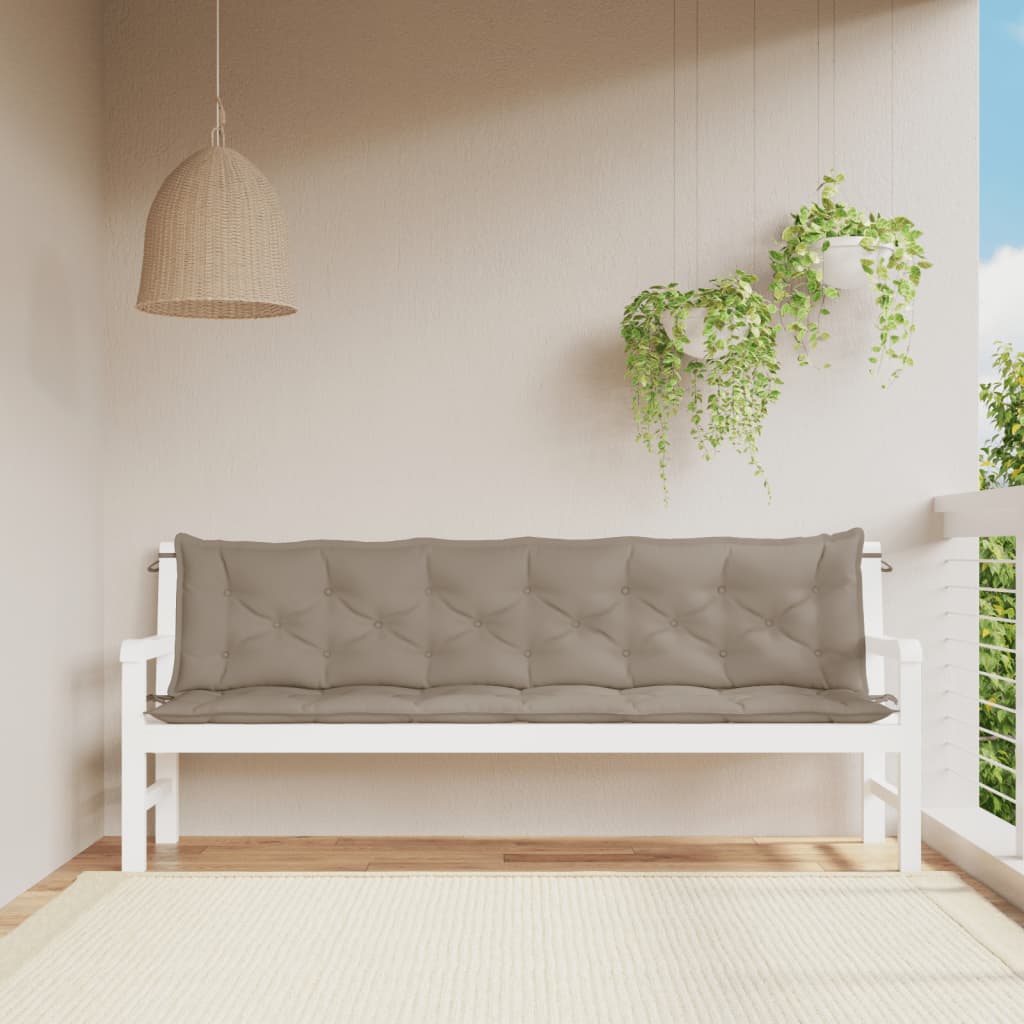 Garden Bench Cushions 2Pcs Oxford Fabric