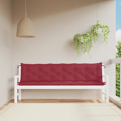 Garden Bench Cushions 2Pcs Oxford Fabric