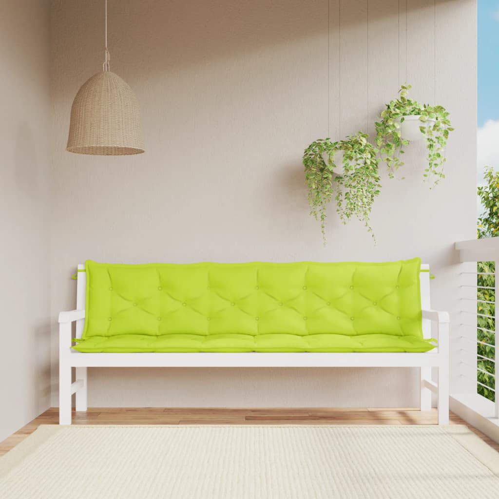 Garden Bench Cushions 2Pcs Oxford Fabric