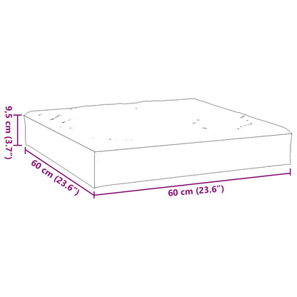 Pallet Cushion 60X60X8 Cm Oxford Fabric