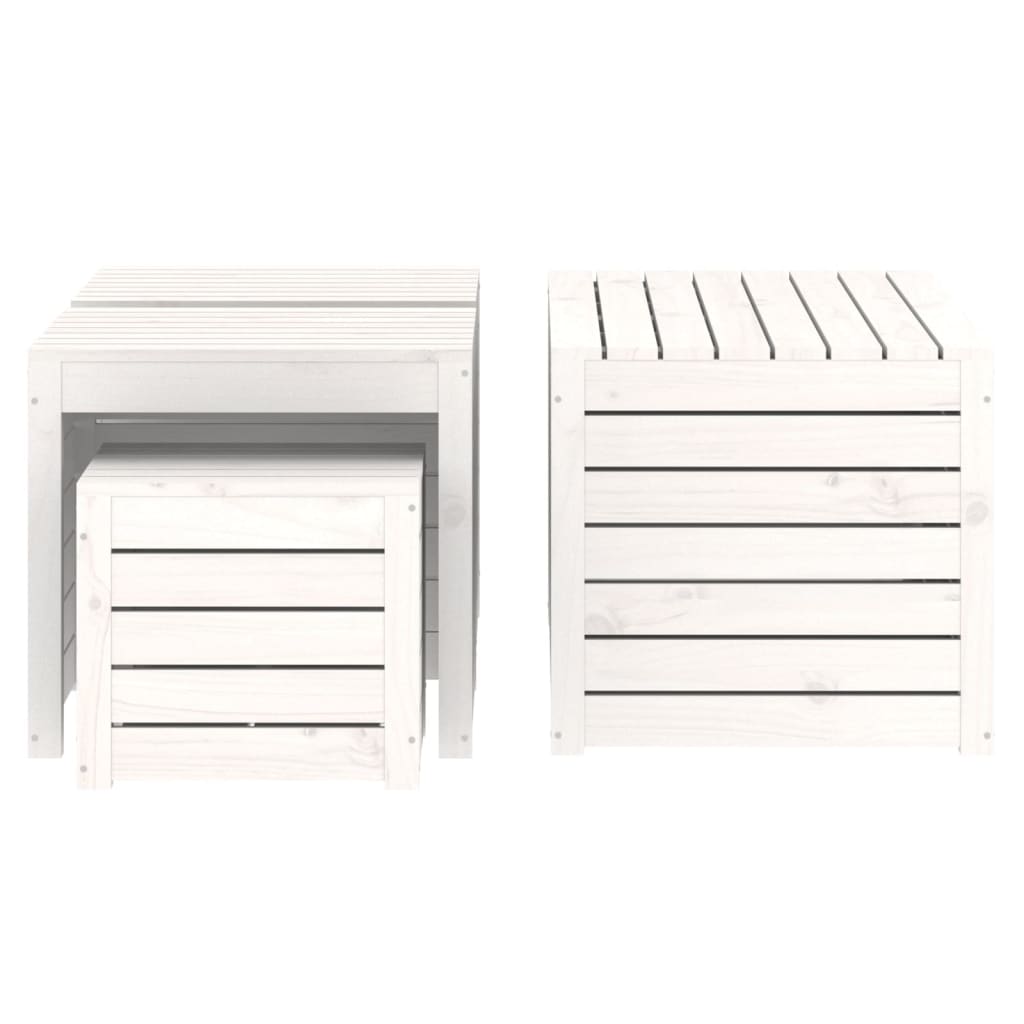 4 Piece Garden Box Set Solid Wood Pine