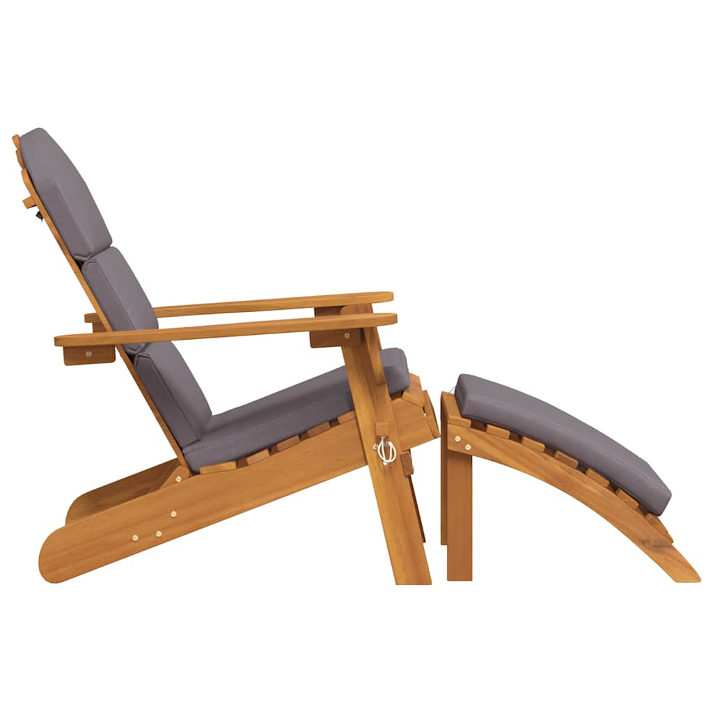 Adirondack Garden Chair Solid Wood Acacia