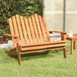 Adirondack Garden Bench With Cushions 126 Cm Solid Wood Acacia