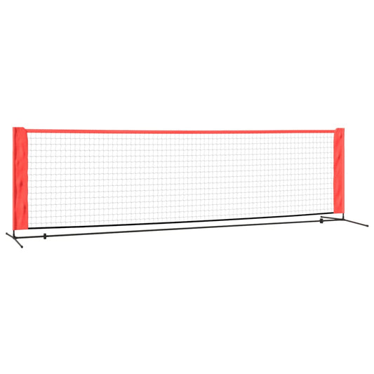 Tennis Net Black And Red Polyester