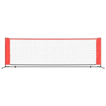 Tennis Net Black And Red Polyester