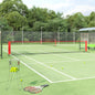 Tennis Net Black And Red Polyester