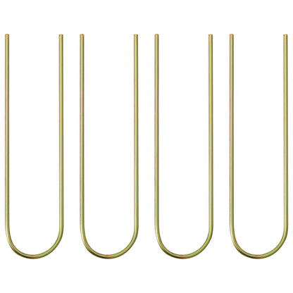 Football Rebounder Net Black And Yellow 183X85X120 Cm Polyester