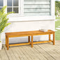 Garden Bench 180X35X45 Cm Solid Wood Acacia