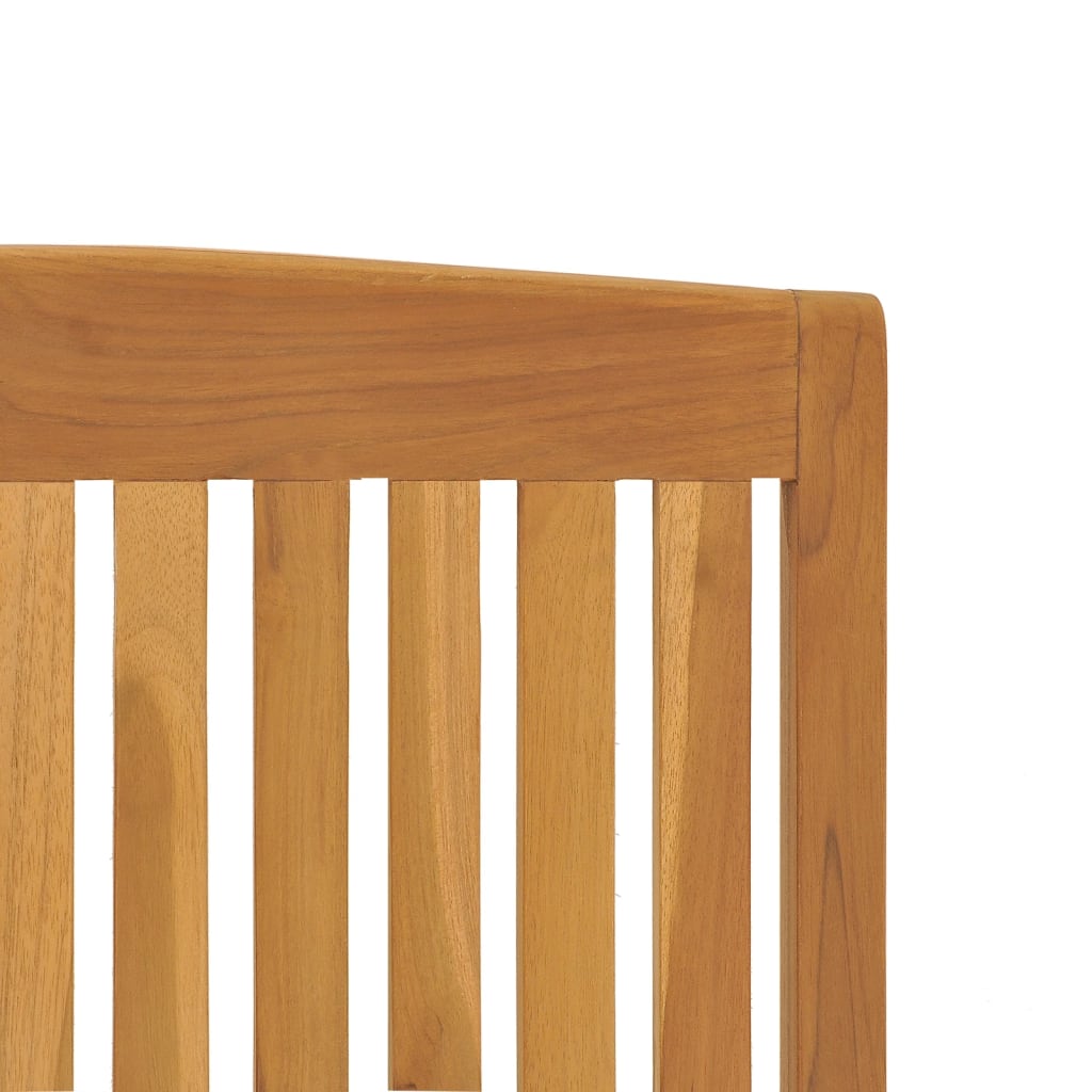 Reclining Garden Chairs 4 Pcs Solid Wood Teak