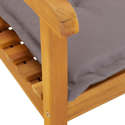 Rocking Chair With Cushions Solid Wood Acacia