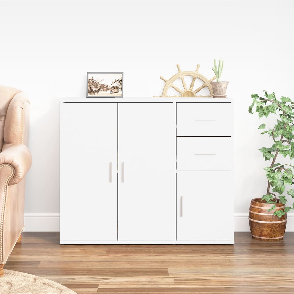 Sideboard 91X29.5X75 Cm Engineered Wood