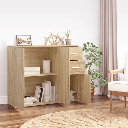 Sideboard 91X29.5X75 Cm Engineered Wood
