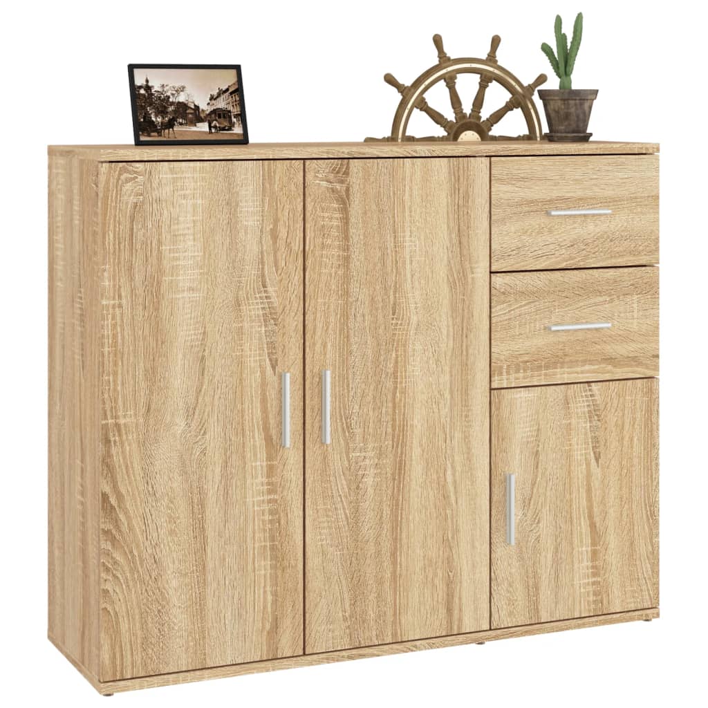 Sideboard 91X29.5X75 Cm Engineered Wood