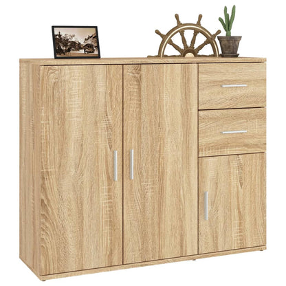 Sideboard 91X29.5X75 Cm Engineered Wood