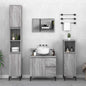 Bathroom Cabinet 65X33X60 Cm Engineered Wood