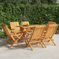 Folding Garden Chairs 2 Pcs 47X47X89 Cm Solid Wood Teak