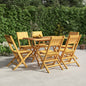 Folding Garden Chairs 2 Pcs 47X61X90 Cm Solid Wood Teak