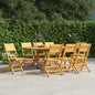 Folding Garden Chairs 2 Pcs 47X61X90 Cm Solid Wood Teak
