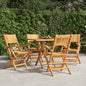 Folding Garden Chairs 2 Pcs 47X61X90 Cm Solid Wood Teak