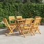 Folding Garden Chairs 2 Pcs 55X62X90 Cm Solid Wood Teak