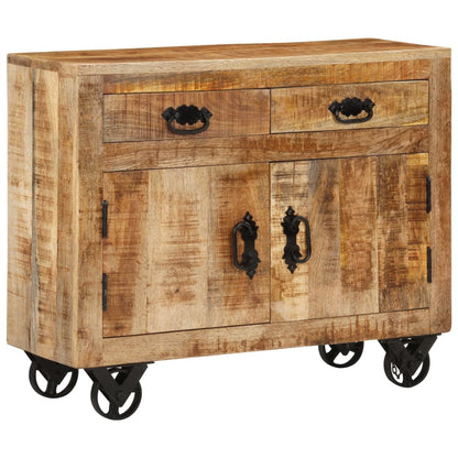 Sideboard 80X30X Solid Rough Wood Mango