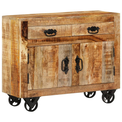 Sideboard 80X30X Solid Rough Wood Mango